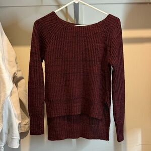 Women's Burgundy Sweater
